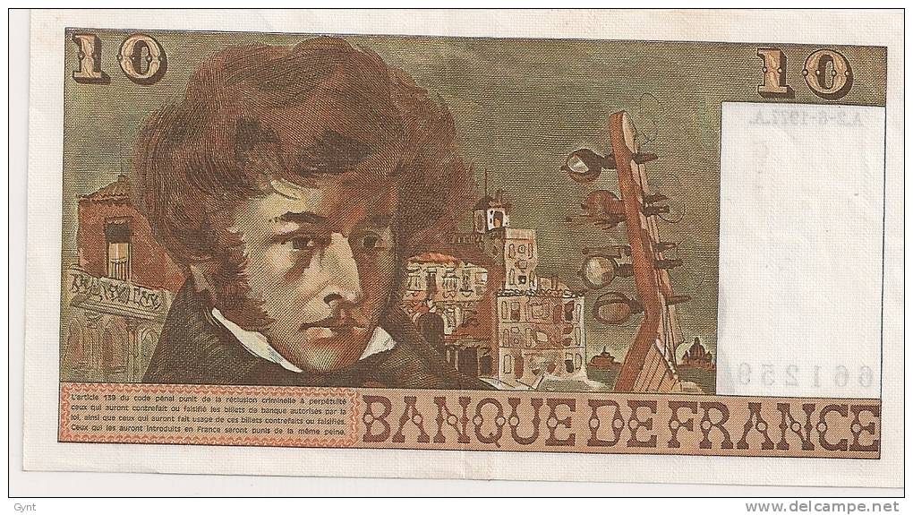 10 FRANCS BERLIOZ A 2-6-1977 A    B 298 NEUF - 10 F 1972-1978 ''Berlioz''