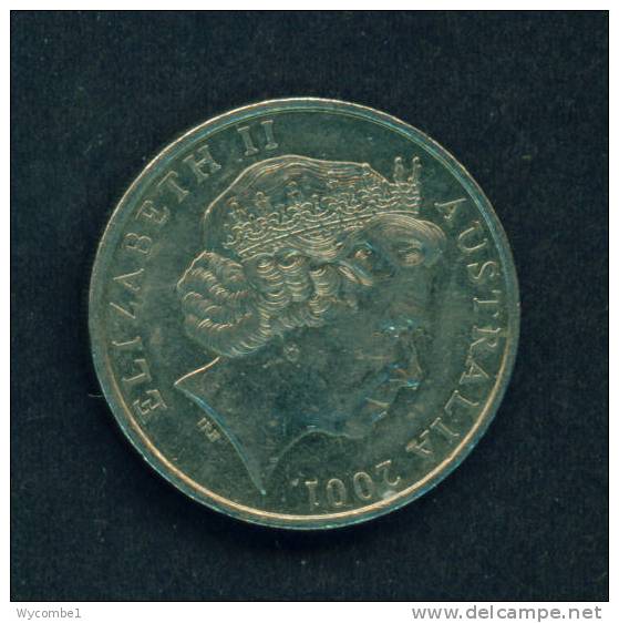 AUSTRALIA  -  2001  20 Cents  Circulated As Scan - 20 Cents