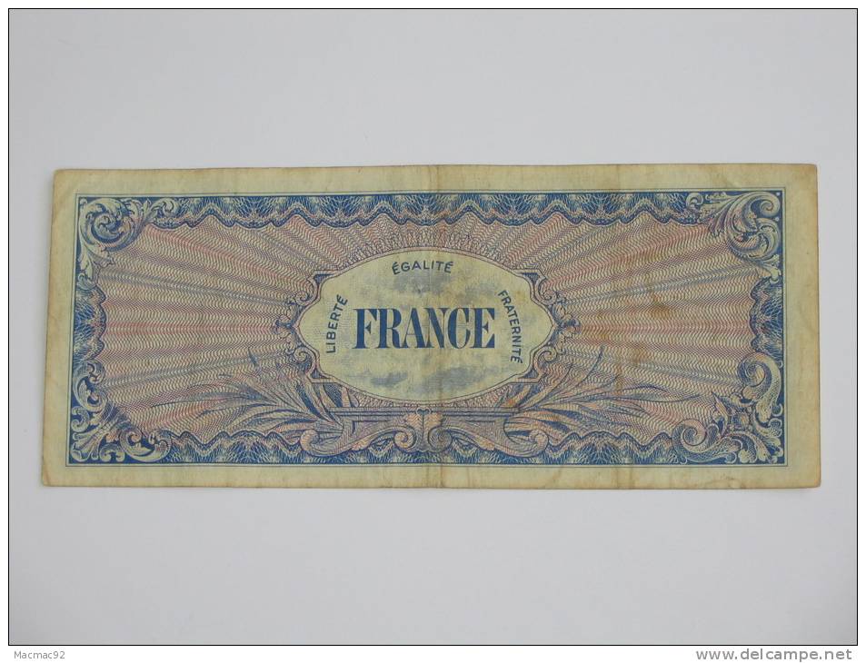 100 Francs - FRANCE - Série 7 - Billet Du Débarquement - 4 Juin 1945. - 1945 Verso France