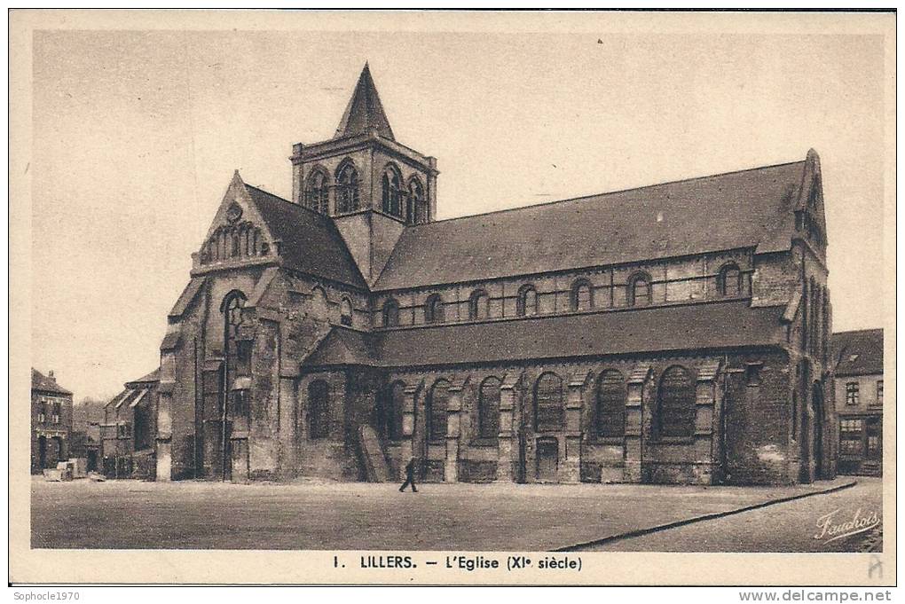 NORD PAS DE CALAIS - 62 - PAS DE CALAIS - LILLERS - L'Eglise XIème Siècle - Lillers