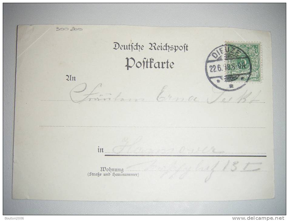 Dieuze - Moselle -  1898 Schulhaus Post Colonie Caserne - Dieuze