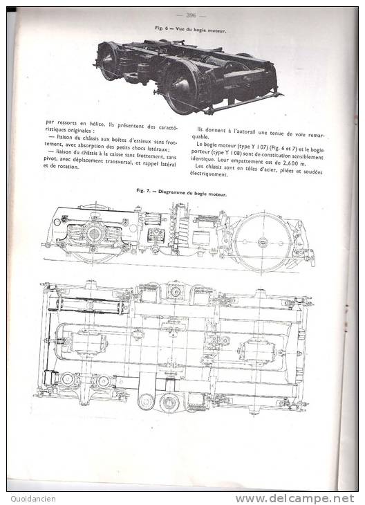 Revue Générale Des Chemins De Fer 09/1952  -  Autorail De 300ch  -  Locomotive à Turbine à Gaz - Trains