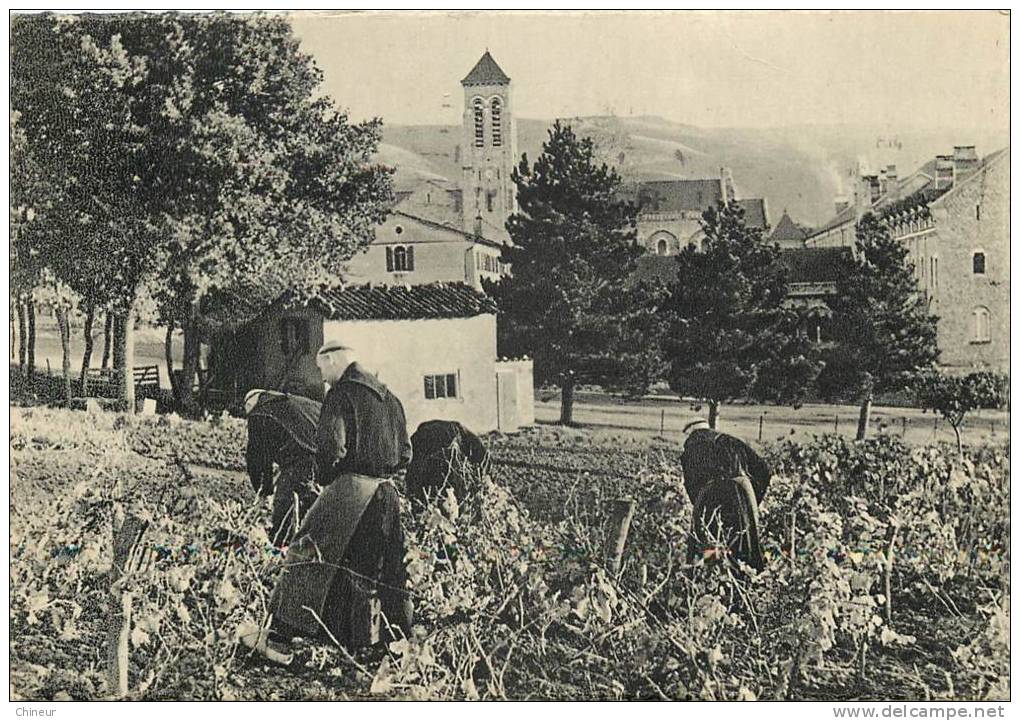 SAINT BENOIT D'EN CALCAT DOURGNE MOINES AU TRAVAIL - Dourgne