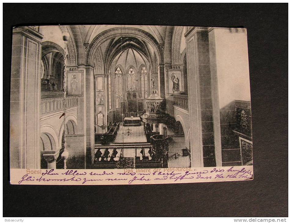== Soest, Kirche 1906 - Arnsberg