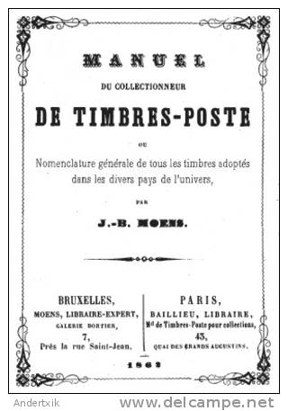 EBook: "Manuel De Collectioneur De Timbres Poste" Par Moens - Otros & Sin Clasificación