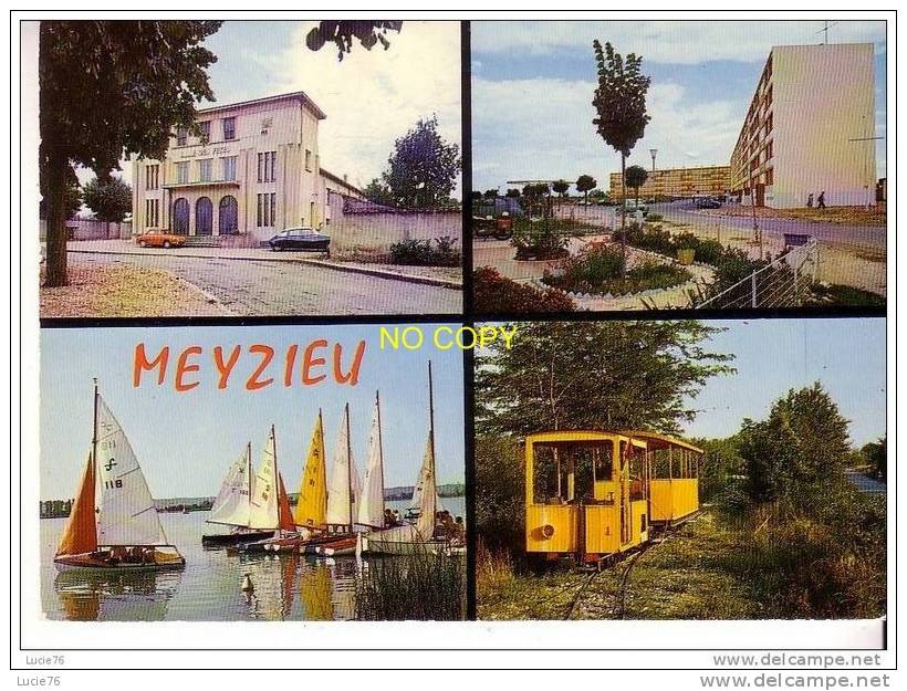 MEYZIEU  Et  Les  Bords Du Grand Large -  4 Vues -   N° I 9417 - Meyzieu