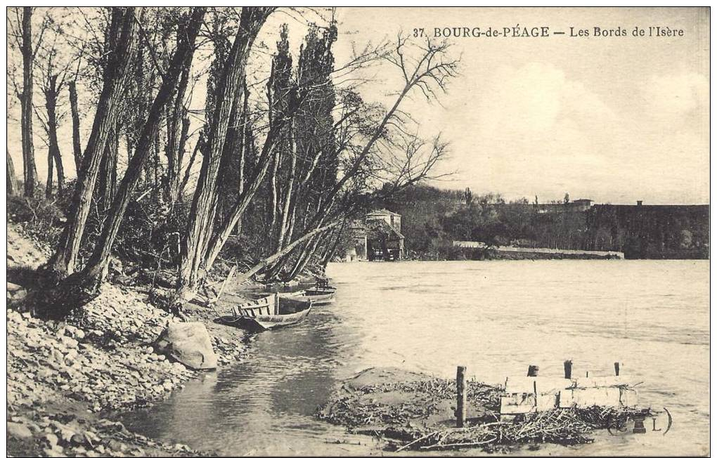 26 - BOURG-DE-PEAGE - Drôme - Les Bords De L'Isère - Autres & Non Classés