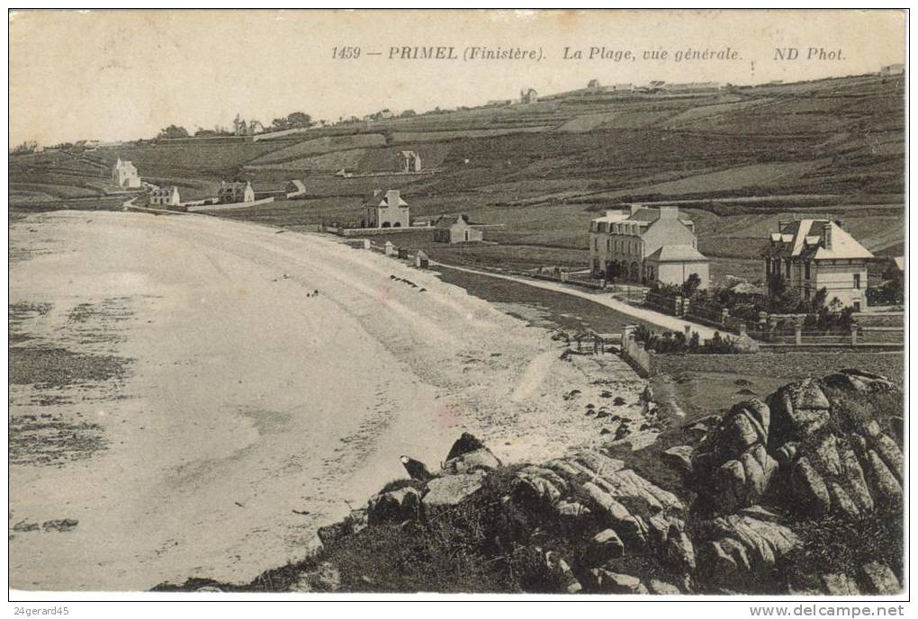 CPA PRIMEL (Finistère) - La Plage Vue Générale - Primel