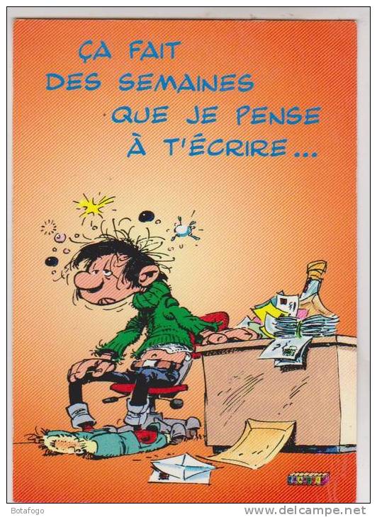 9 CPM ILLUSTREE FRANQUIN, GASTON LAGAFFE - 5 - 99 Cartoline