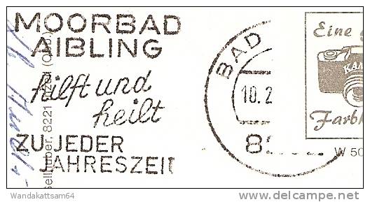 AK 500 Luftkurort Und Wintersportplatz 8221 INZELL Europäisches Eisschnellauf-Zentrum 10. 2. BAD 8 Briefmarke Entfernt - Bad Aibling