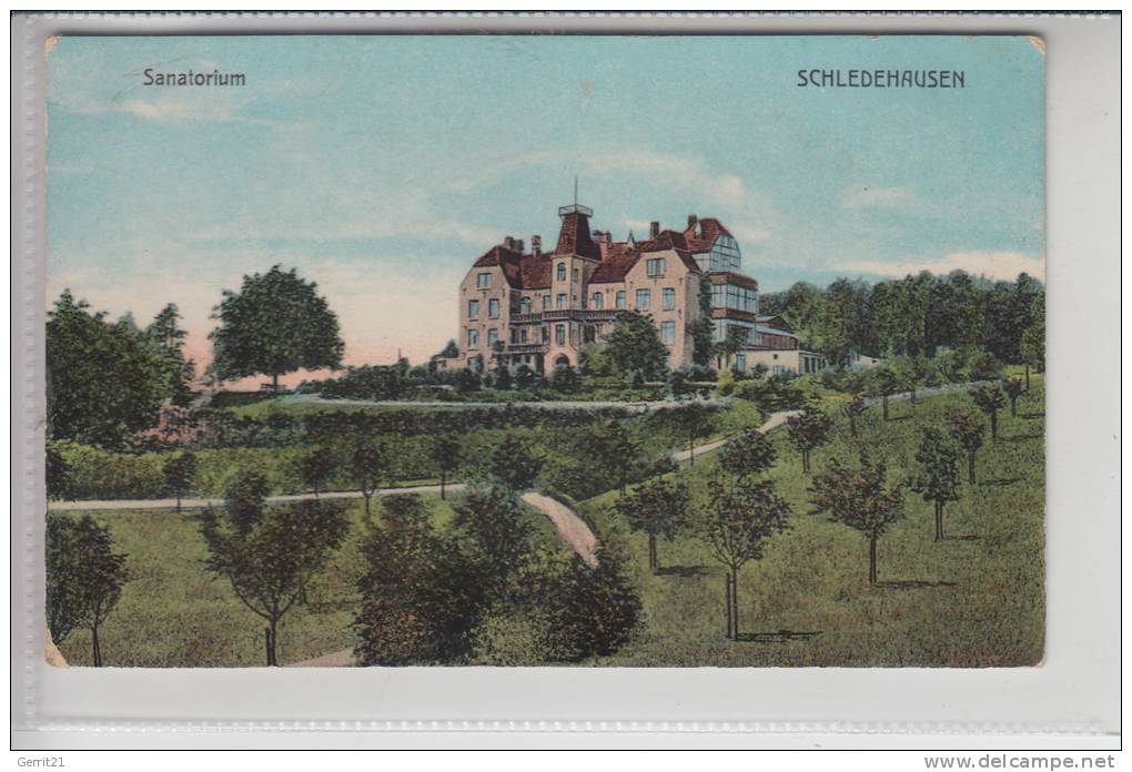 4516 BISSENDORF - SCHLEDEHAUSEN, Sanatorium, Keine Ak-Einteilung - Bissendorf