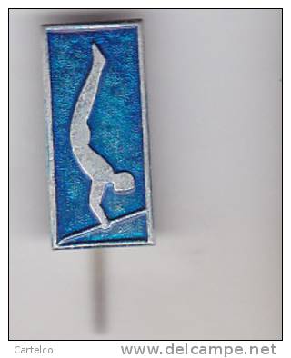 USSR  Old Sport Pin Badge - Gymnastics - Gymnastik