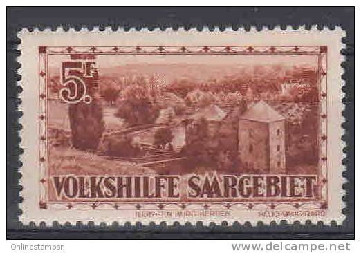 Saar: Mi 167 MNH/** - Unused Stamps