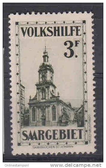 Saar: Mi 166  MNH/** - Ungebraucht