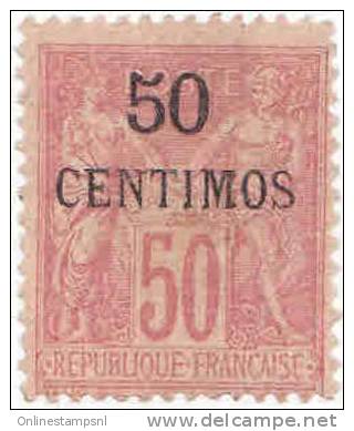Maroc, Yvert 6 Type II  Not Used No Gum (*) - Unused Stamps