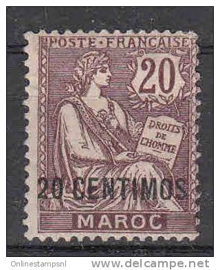 Maroc, Yvert 13 MH/* - Unused Stamps