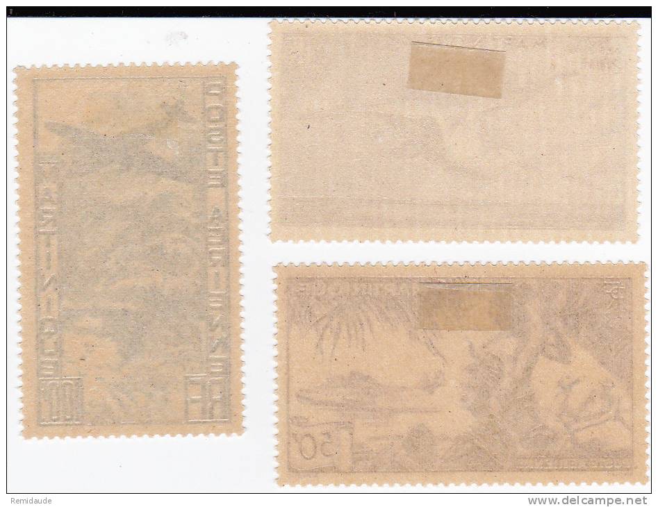 MARTINIQUE - POSTE AERIENNE - YVERT N° 13/15 * MLH (CHARNIERES LEGERES) - COTE 2022 = 63.5 EUROS - - Unused Stamps