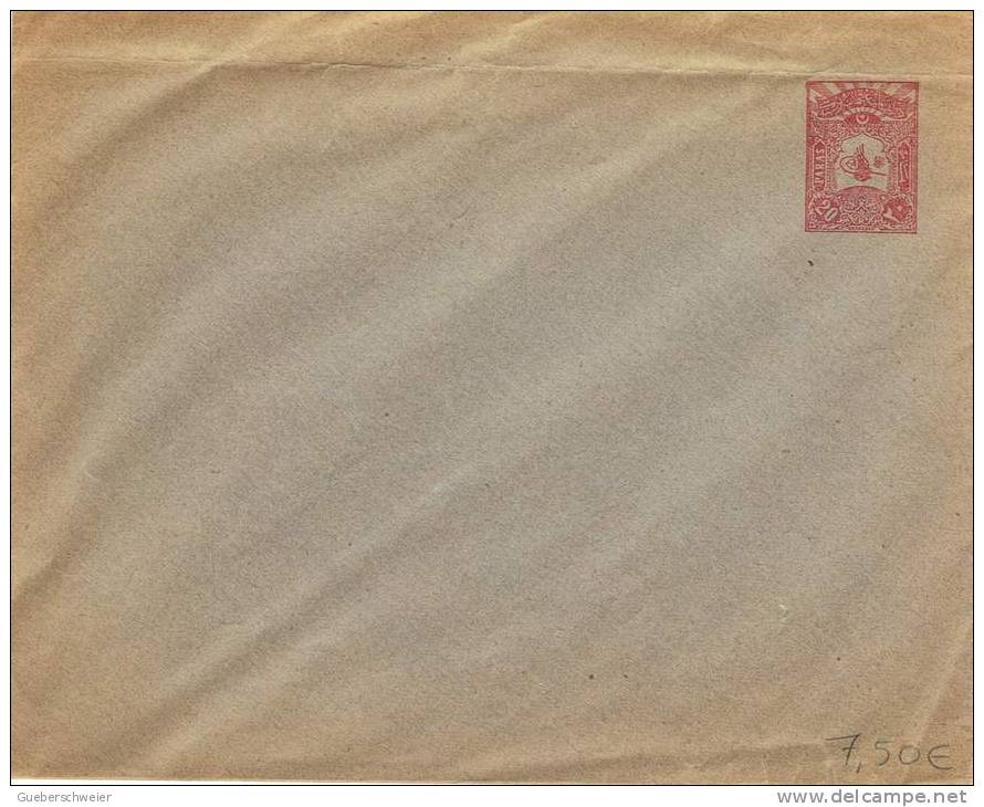 L-GB 54 - LEVANT Enveloppe Entier Postal 20 Paras - Levant Britannique