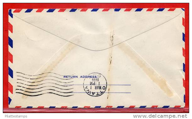 CANADA 1ER VOL SUR LETTRE DE 1939 DE NORTH BAY POUR OTTAWA - Erst- U. Sonderflugbriefe