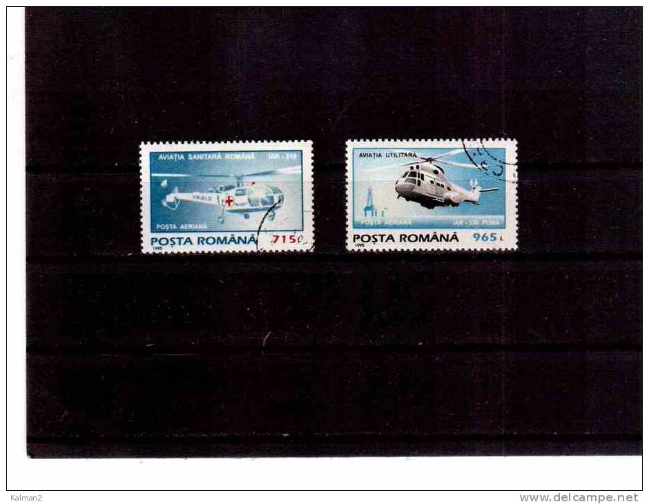 XX3568   -   ROMANIA   -  USED COMPLETE SET  Y.T. Nr.  A.321/322 - Usado