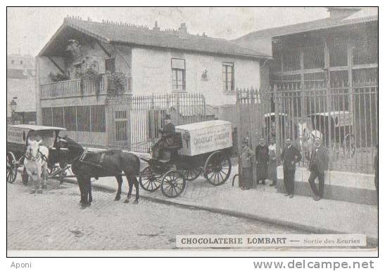 PARIS ( Chocolaterie Lombard ) - Arrondissement: 13