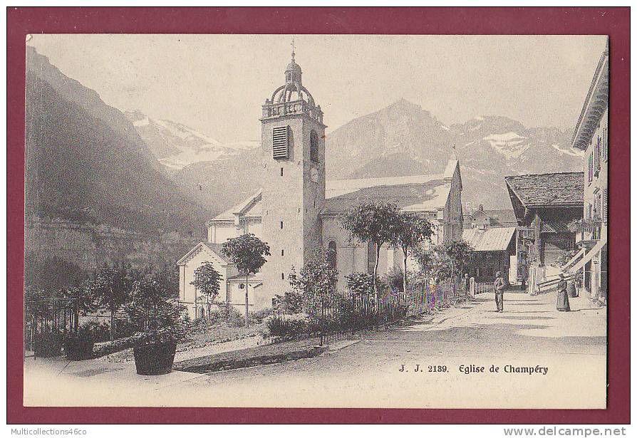 SUISSE - 251112 - CHAMPERY - Eglise - Champéry