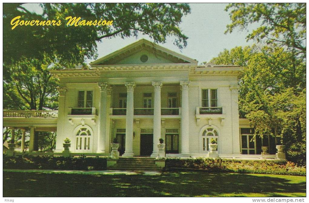 Governor´s Mansion - Montgomery  A-171 - Montgomery