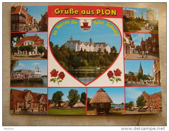 2 AK - PLÖN Am See  - Holsteinische Schweiz - 2postcards    D84829 - Plön