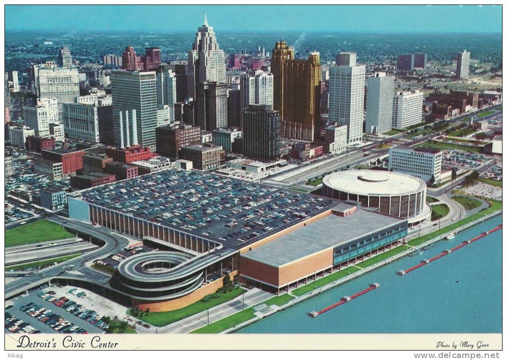Detroit`s Civic Center  A-181 - Detroit