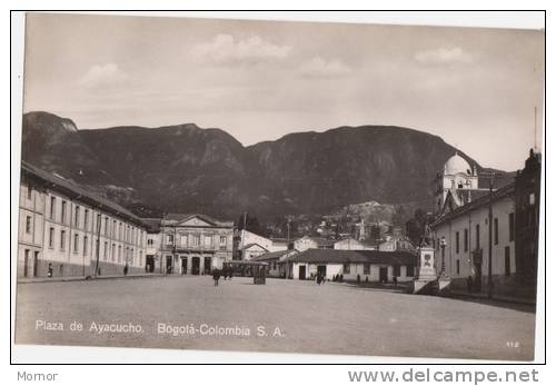 COLOMBIE BOGOTA Plaza De Ayacucho Carte Photo - Colombia