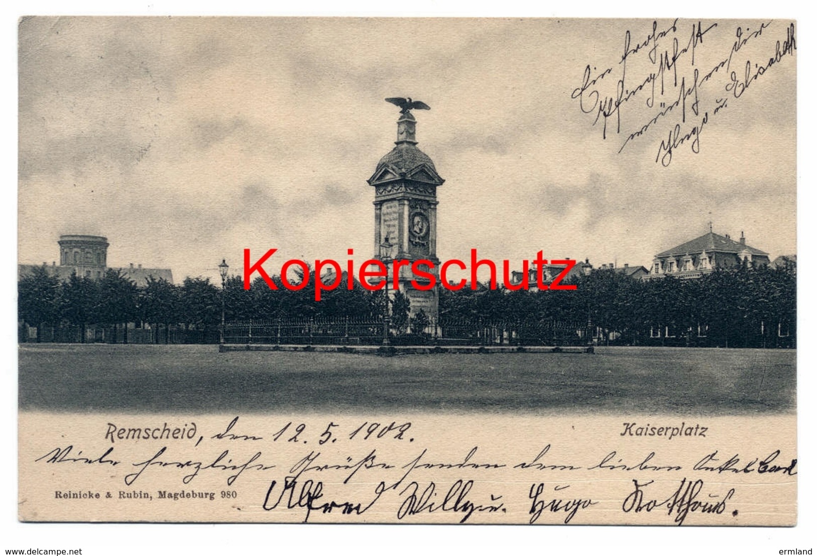 Remscheid 1902, Kaiserplatz - Remscheid