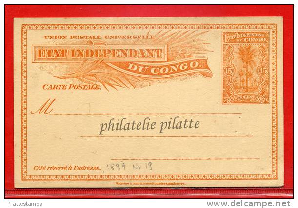 CONGO BELGE ENTIER POSTAL COCOTIER 15C NEUF - Otros & Sin Clasificación