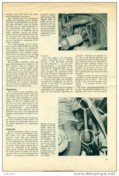 Reportage Uit Oud Magazine Van 5 Bladzijden - Zelf Werken Aan De B.M.C. Mini - 1959 - Andere Pläne
