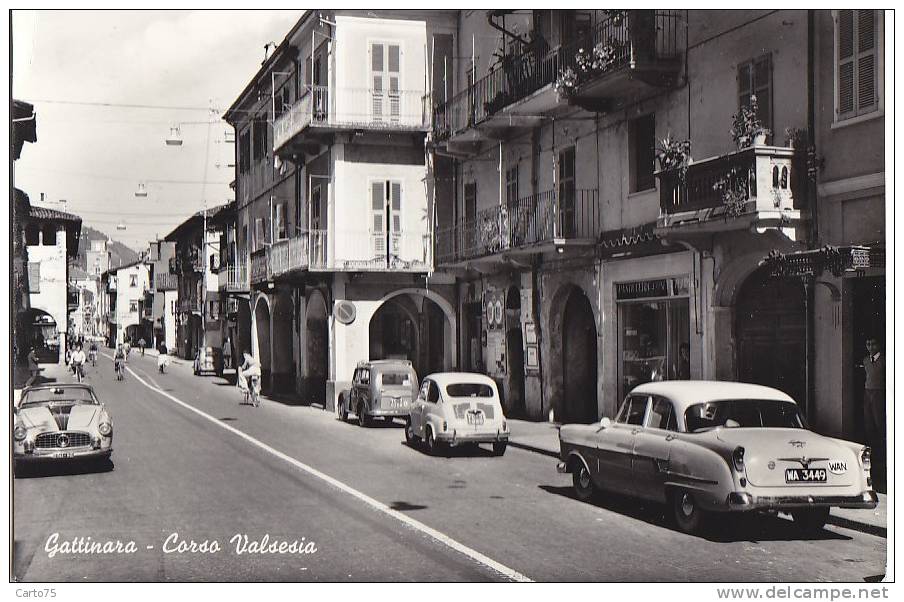 Italie -  Gattinara -  Corso Valsesia - Automobiles - Vercelli