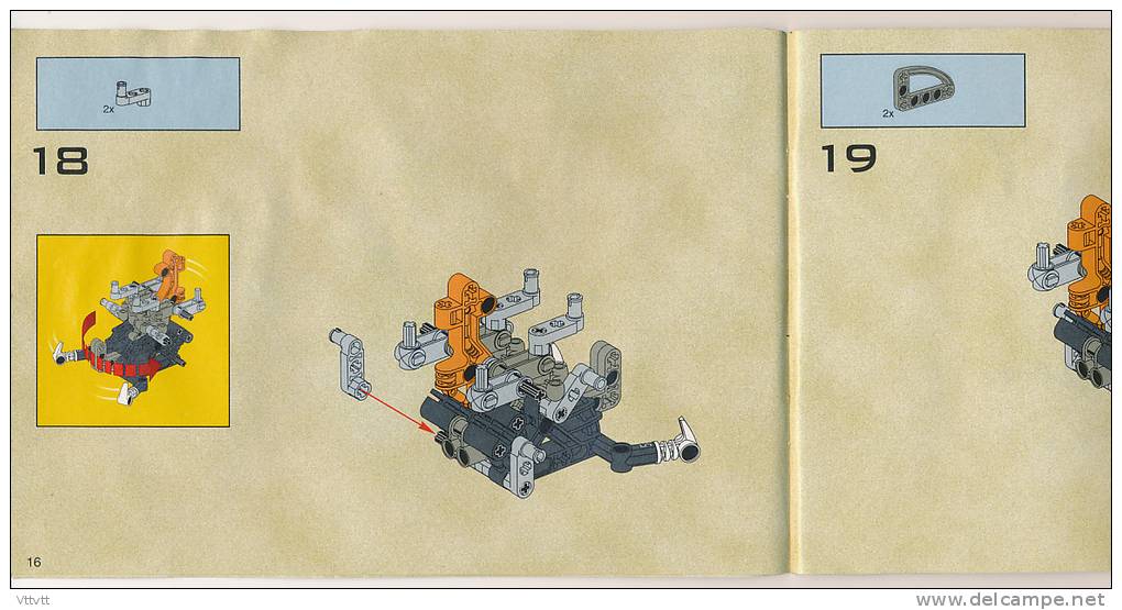 Catalogue LEGO, Bionicle, 8556, Boxor (2002), 60 Pages (14,5 Cm Sur 21 Cm), Descriptif De Montage, Construction... - Catalogs