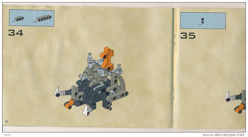 Catalogue LEGO, Bionicle, 8556, Boxor (2002), 60 Pages (14,5 Cm Sur 21 Cm), Descriptif De Montage, Construction... - Catalogi