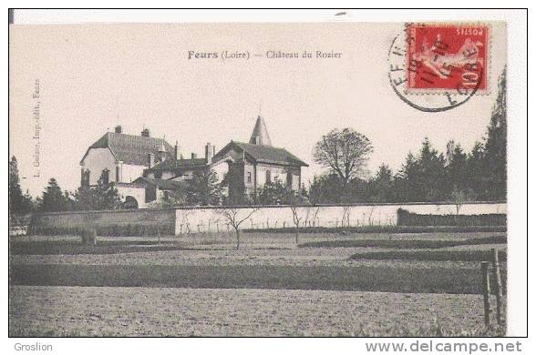 FEURS (LOIRE) CHATEAU DU ROZIER  18915 - Feurs