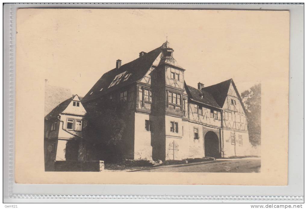 6270 IDSTEIN, Haus Töpfer, Photo-AK 1938 - Idstein