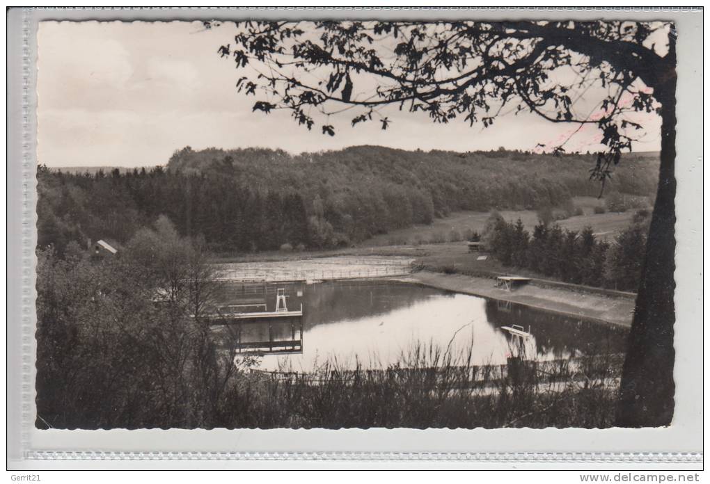 6540 SIMMERN, Städt. Schwimmbad 1960 - Simmern