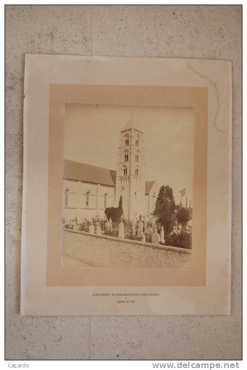 Photo Ancienne 1900 Eglise Ver Sur Mer - Anciennes (Av. 1900)