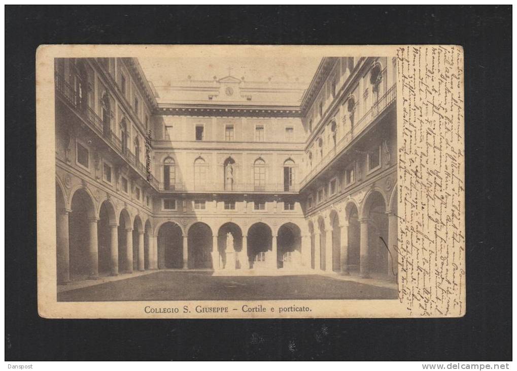 Cartolina Collegio San Giuseppe - Enseñanza, Escuelas Y Universidades