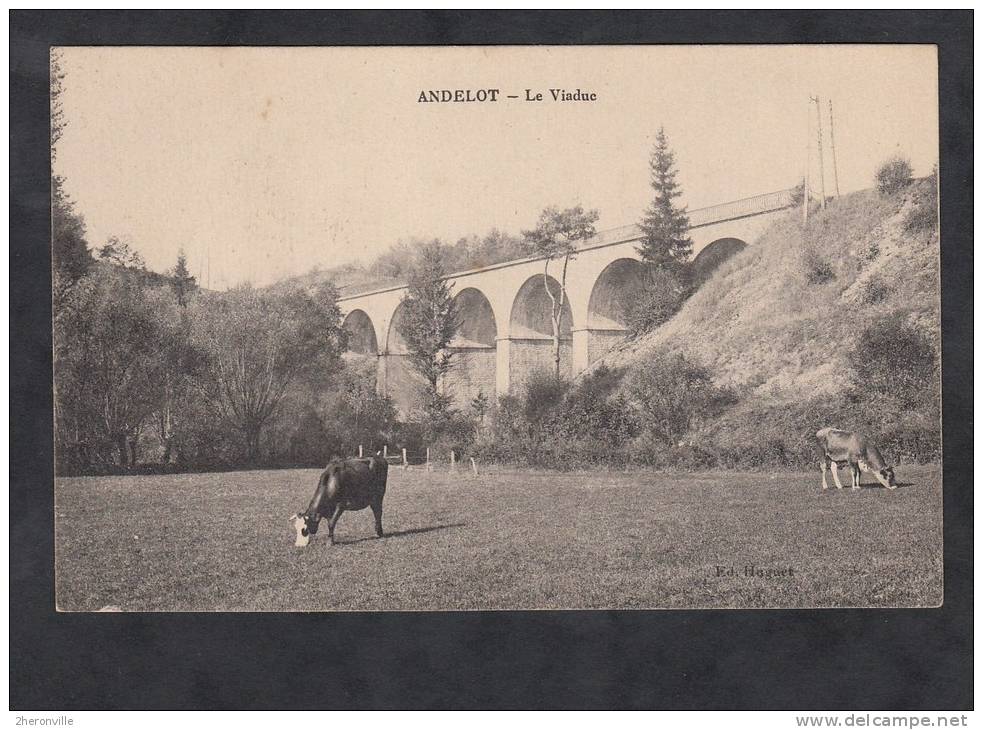 CPA - ANDELOT - Le Viaduc - édition Huguet - Andelot Blancheville