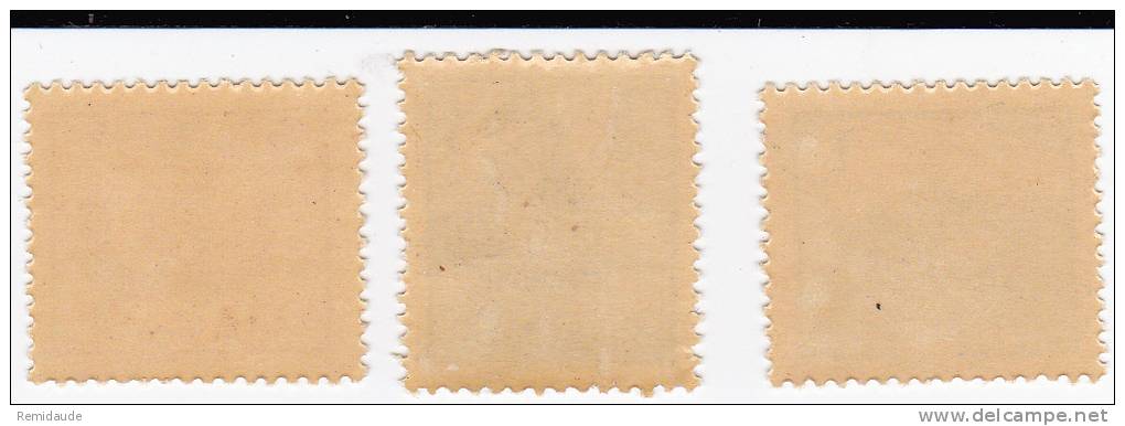 MACAU (CHINA) - RARES YVERT N° 353/355 * (INFIMES TRACES) - COTE = 500 EUROS - Ungebraucht