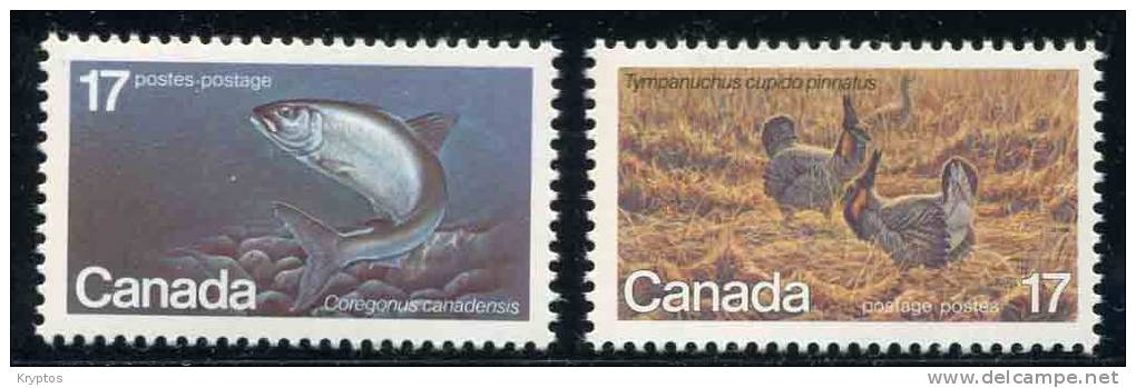 Canada 1979 & 1980.  4 Stamps (2 Complete Sets) - Autres & Non Classés