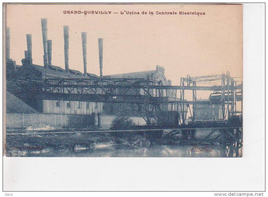 76.935/ GRAND QUEVILLY - L´usine De La Centrale Electrique - Le Grand-Quevilly