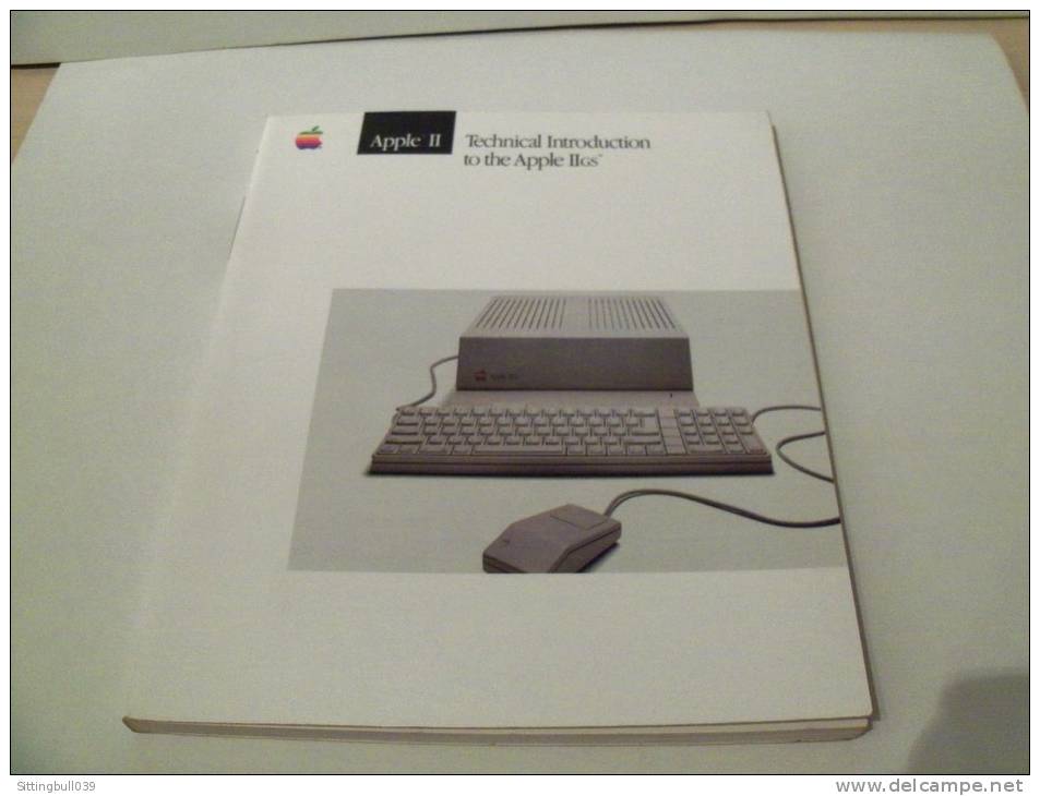 Informatique. Apple II. Technical Introduction To The Apple IIGS. 1987. Par Apple II. RARE ! - Informatik