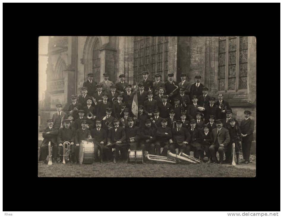 50 - CARENTAN - Carte Photo Fanfare - Carentan