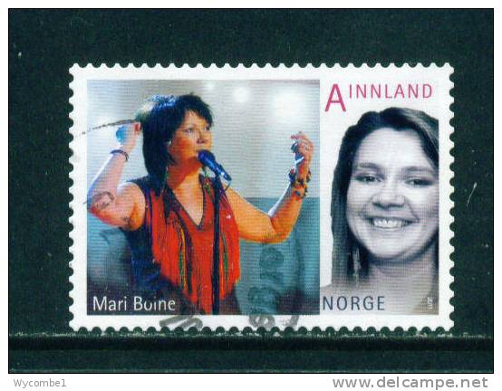 NORWAY - 2011 Female Pop Singers 'A' 3 Used (stock Scan) - Usados