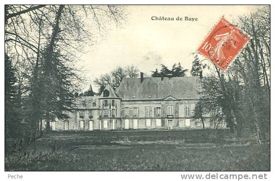 N°27173 -cpa Château De Baye - Autres & Non Classés