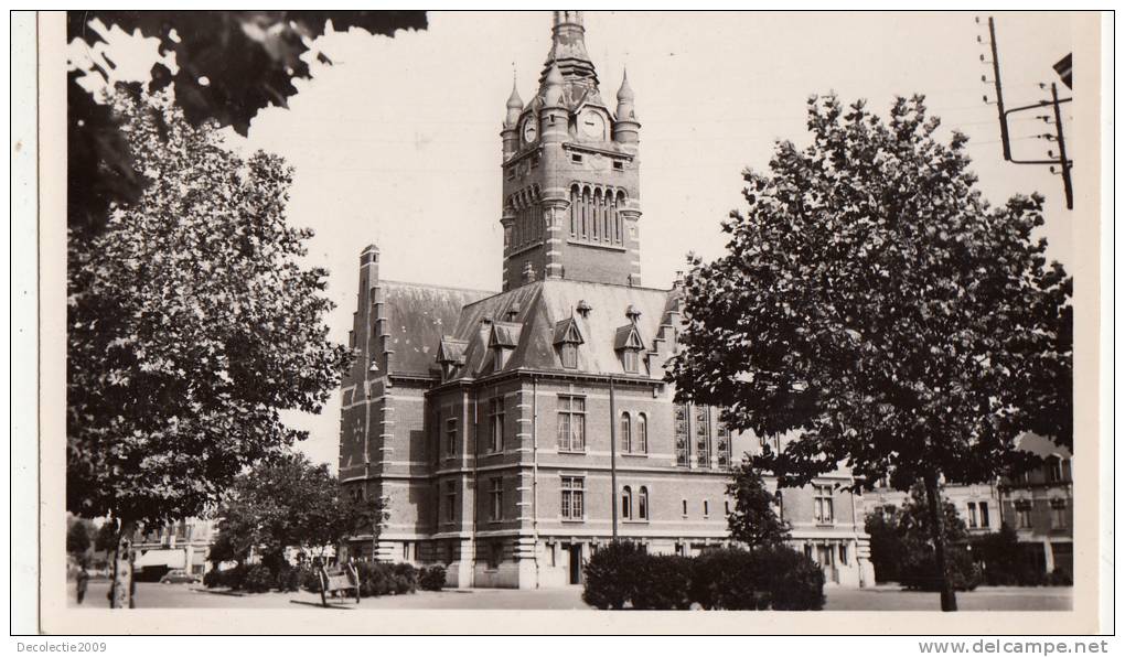 BR39031 L Hotel De Ville Merville    2 Scans - Merville